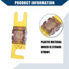 Car Motorcycle Audio - Gold Tone 5 x Mini ANL 175A Fuses (N/A)