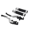 Suzuki GSXR150 Silver Extendable Brake Clutch Levers & Handlebar Grips