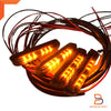 Ford Ranger Raptor 4 x Amber LED Front Grille Lights (2022-2025)
