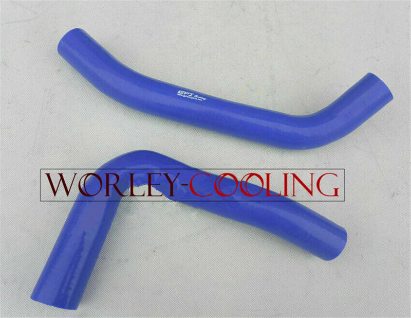 Holden HQ HJ HX HZ V8 253 308 Blue Silicone Radiator Hose (1971-1984)