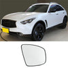 INFINITI EX35 FX35 FX50 QX50 QX70 Heated Mirror Glass w/ Backing Plate