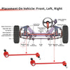 GMC Terrain Front Sway Bar Links (2010-2012)