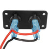 Car Boat Marine RV Truck Blue LED Toggle Rocker Switch Panel