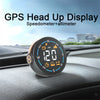 Universal USB Car Dash HUD Speedometer Display Alarm MPH KMH
