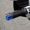 Universal 1 Pair 18mm Handlebar End Caps Plug Bar Ends Aluminum Blue