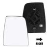 Ford Transit Heated Right Side Rearview Mirror Glass w/ Backing Plate (15-20)