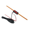 Windshield AM / FM Radio Antenna Signal Booster W/ 7-ft Cables