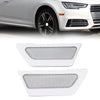 Audi A4 B9 White Front Bumper Reflector Side Marker Light (2017-2019)
