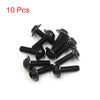 Motorcycle Bolts / 10Pcs M6 x 20mm / Hex Head Fairing Bolts