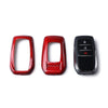 Toyota Alphard RAV4 Red Carbon Fiber Key Cover Fob Pouch (2019-2023)