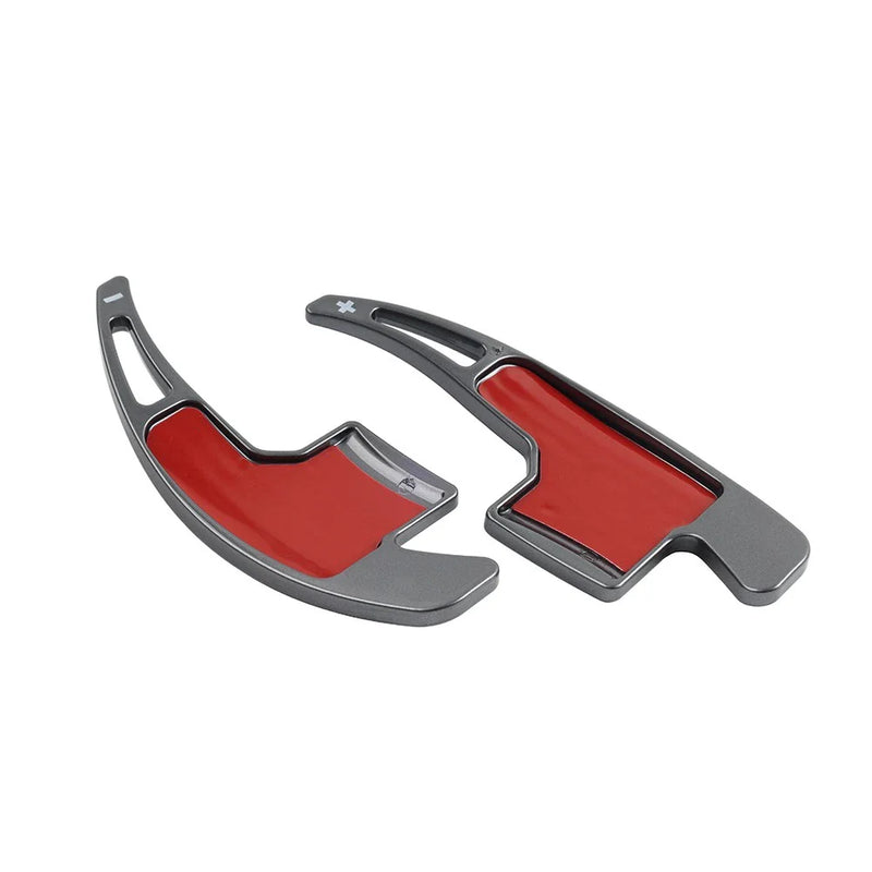 Ford Mustang Gray Steering Wheel Shifter Paddle Extensions (2015-2023)