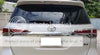 Toyota Fortuner SUV Chrome Tail Light Covers (2015-2017)