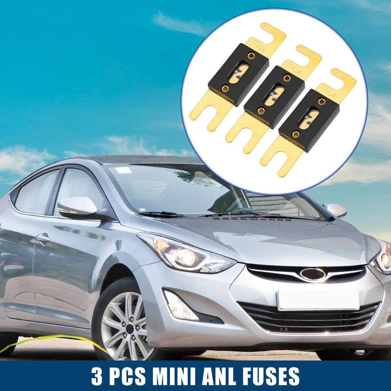 Car, Motorcycle, Boat 3pcs / 175A / Mini ANL Fuse
