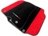 Ferrari 812 Superfast Genuine Red Alcantara Floor Mats (2017-2023)