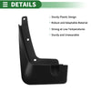 Hyundai IX45 (2019-2020) with Mount Accessories Mud Flaps Splash Guards