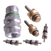 Air Conditioner 10Pcs R134a AC Schrader Valve Core Caps