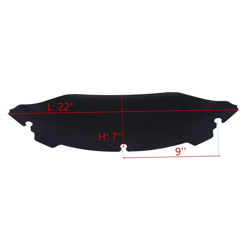 Harley Electra Tri Glide FLHT Windscreen 7" (2014 - 2024)