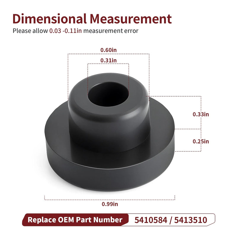 Polaris Sportsman 400 / 500 / 570 / 600 / 700 / 800 / 850 / 1000 Radiator Mount Bushing