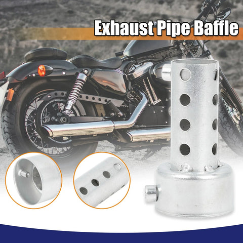Motorbike Motorcycle 42mm Exhaust Pipe Baffle Muffler