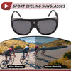 Motorcycle Riding Goggles Deep Gray Lens Black Frame