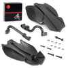 Polaris Sportsman 570 / 800 / 850 / 1000 Black Hand/Wind Guard Bracket Mount Kit