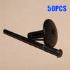 Wheel Arches Side Skirts Sills Bumpers 50pcs Plastic Blind Rivets 6mm