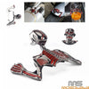Harley Chopper Skull Skeleton Headlight Visor