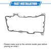 Ford 2.5L 3.0L V6 (1995-2005) - Durable Rubber Black Oil Pan Gasket