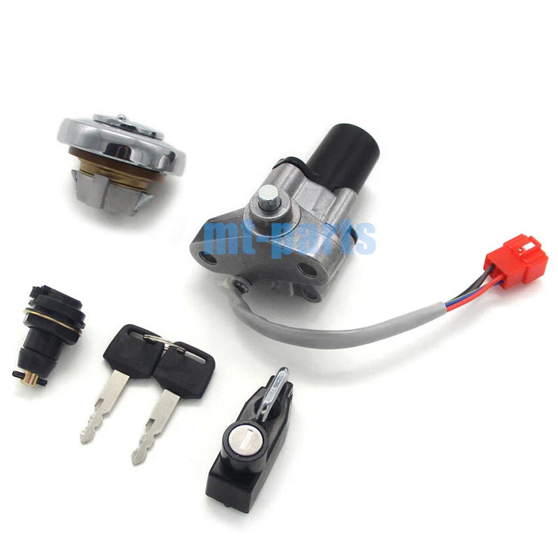 Yamaha XVS250 Drag Star Ignition Switch Tank Cap Lock Set (2000-2017)
