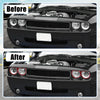 Dodge Challenger 4 x Red Headlight Cover Decor Rings (2015-2021)