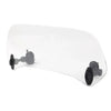 Motor Vehicle Clear Adjustable Windshield Extension Spoiler Deflector