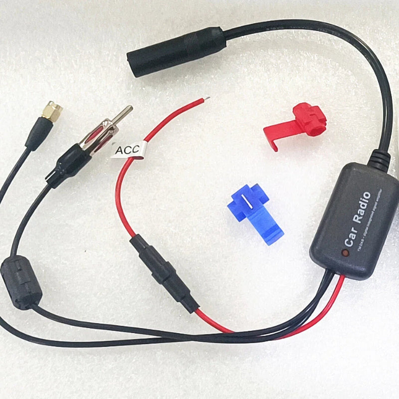 DAB+ AM/FM Car Stereo Antenna Adapter Signal Amplifier