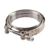 Turbo Exhaust Downpipes 4'' V-Band Flange & Clamp (Mild Steel)