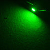 10 x Green T3 Neo Wedge 1-SMD LED Dash & Climate Light Bulbs