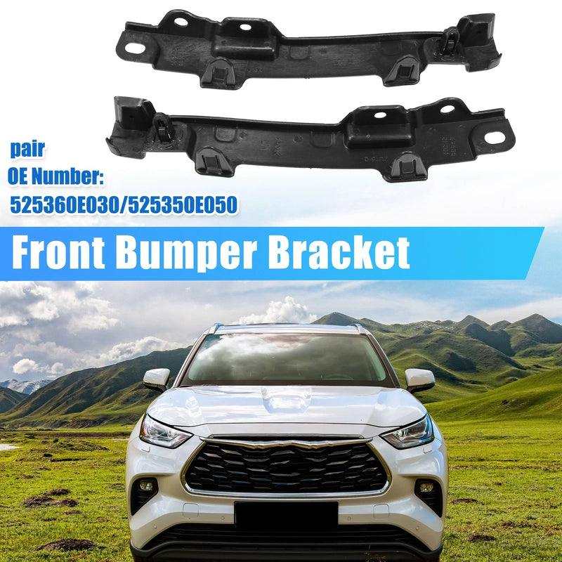 Toyota Highlander Hybrid 1 Pair Car Bumper Bracket Side Retainer (2019–2019)