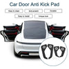Ford Explorer (2020) - Black Set Car Door Anti Kick Pad Sticker Protector