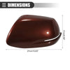 Honda CRV (2012-2016) ABS Brown Left Side View Mirror Cover Trim