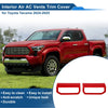 Toyota Tacoma (2024-2025)  Red Air Condition Outlet Vent Trim Cover Frame