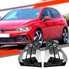 Golf MK8 ABS Gloss Black Rear Side Window Quarter Louver Cover (2021–2023)