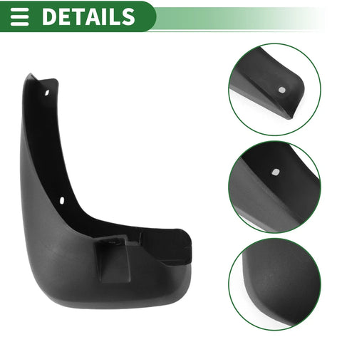 Chevrolet Captiva W Mount Mud Flaps (2009-2019)