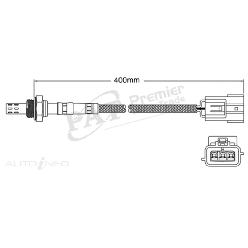 Nissan Patrol GU Pre-Catalytic Converter Oxygen O2 Sensor 4.8L (2001-2006)