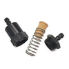 6061-T6 Aluminum 3/8" Inline Fuel Filter 30 Micron