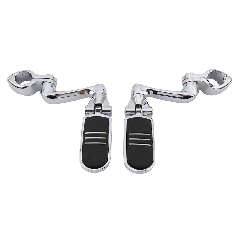 Motorcycle Engine Guard 360 Adjustable Highway Foot Pegs 1.25"