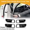 Honda CHR Gloss Black Interior Door Handle Bowl Cover Trim (2024-2025)