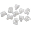 Honda Civic CR-V Pilot 10Pcs White Body Side Molding Clips (2001-2023)