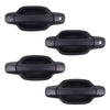 X4 Exterior Door Handle 2 Keyhole Black Fits Isuzu D-Max Holden Rodeo 03-11 D12