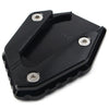 Yamaha MT-07 FZ-07 Black Kickstand Side Stand Enlarger Foot Plate (14-21)