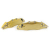 Universal Car Gold 3D Metal Brake Caliper Covers