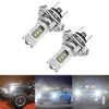 Vehicle 2 x H4 9003 HB2 60W 1800LM LED Headlight Lamp Globes Hi-Lo Beam