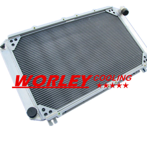 Nissan Patrol Y60 GQ 2.8L RD28T 44mm Radiator & Blue Hose (1994-1997)